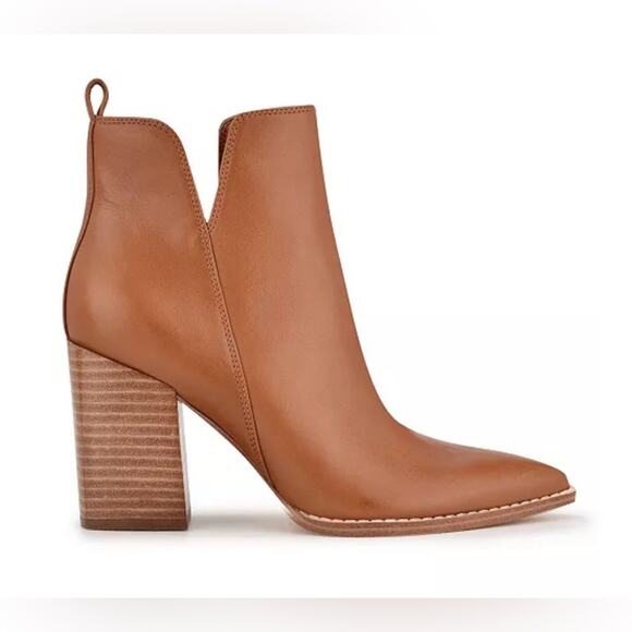 NINE WEST Women's Birds Block Heel Booties - Picture 2 of 10